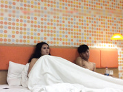 学院派性感美女为了迎接异地男友不远千里前来看她,提前买了套全身连体黑丝情趣装,2人宾馆干的如火朝天!,