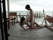 【全網首發】『性愛日記』之激情夏威夷-歐洲留學妹『林雅兒』與法國大屌洋帥哥海邊激情啪啪 融入大自然的性愛不一樣的刺激 唯美畫質 1080P高清原版