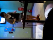 歌厅内大淫乱小姐唱着歌撅起屁股让人操