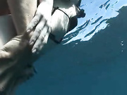 水下做爱 刺激！