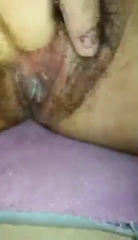 初中生自慰，白浆都出了