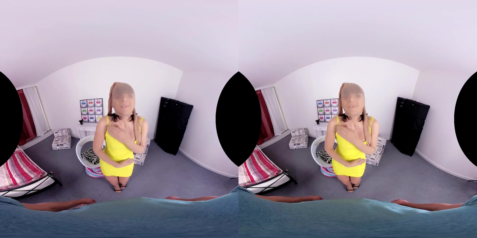 House Helper Caught in Nylon